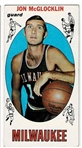 1969 Topps Basketball #14 Jon McGlocklin - Milwaukee Bucks RC